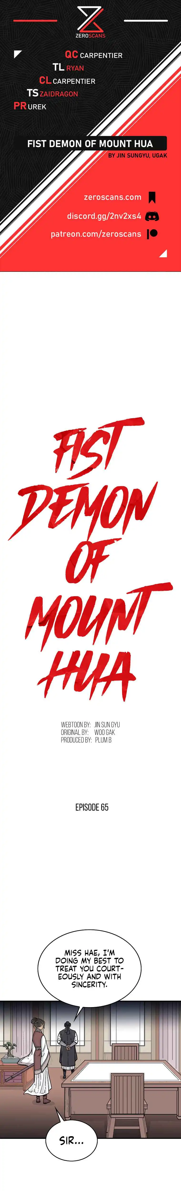 Fist Demon of Mount Hua Chapter 65 1